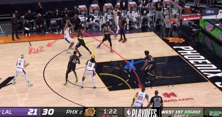 【录像分析室】有备而来，揭秘太阳队用四招破解湖人包夹