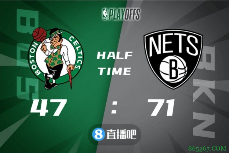 ?KD26+8+5+4帽 哈登20+5+7 沃克17+7 篮网再胜绿军