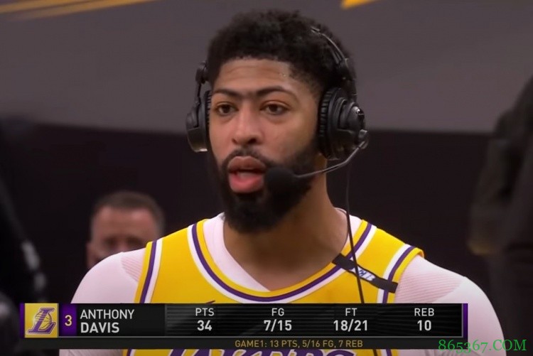 浓眉谈今日状态反弹:已经不需要詹姆斯来提醒我“你需要做什么”