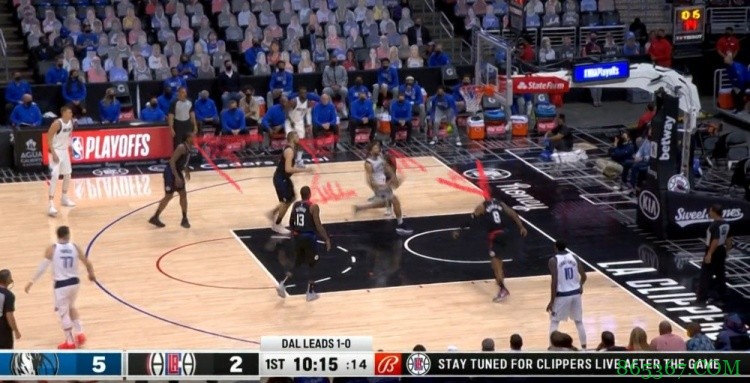 【录像分析室】内线羸弱的连锁反应 快船对阵独行侠举步维艰