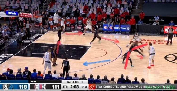 【录像分析室】内线羸弱的连锁反应 快船对阵独行侠举步维艰