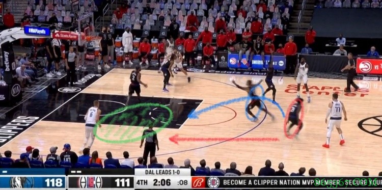 【录像分析室】内线羸弱的连锁反应 快船对阵独行侠举步维艰