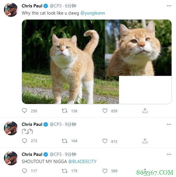 保罗个人推特号赛后被盗 头像已被篡改&连发数条不相关内容