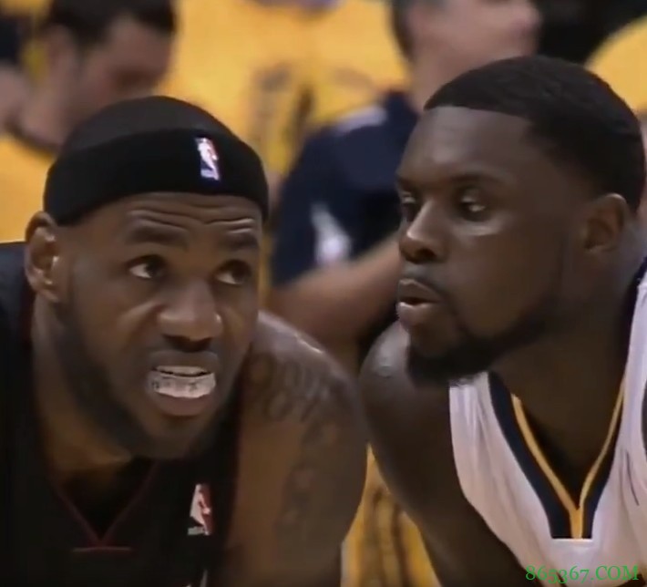 七年前的今天：师弟在防守时对着詹姆斯耳朵吹气