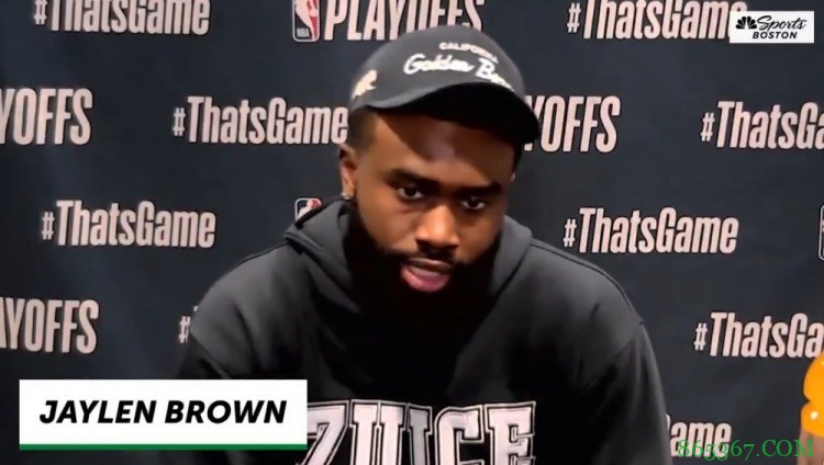 杰伦-布朗：并非每个绿军球迷都是种族主义者 这样描述是不公平的