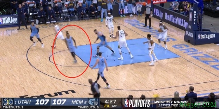 莫兰特第四节单吃康利比“他太小了” 随后爵士一波12-0拿下比赛