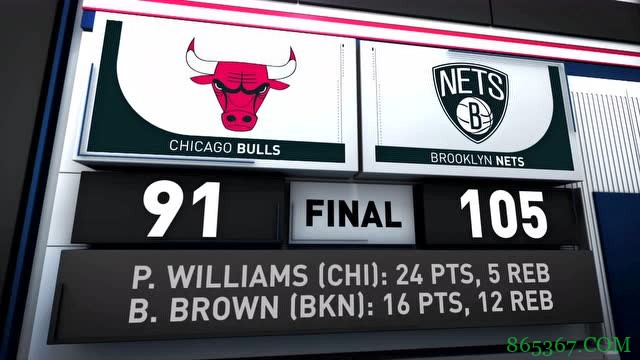 ?欧文22分 杜兰特失准12+9 P-威廉姆斯24+6 篮网擒牛迎4连胜