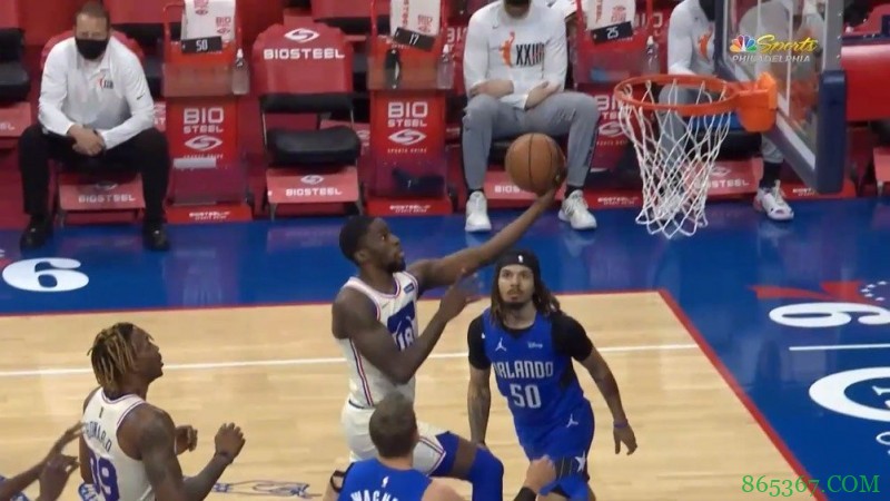 ?马克西30+7+6 科尔-安东尼37+8 76人战胜魔术送其7连败