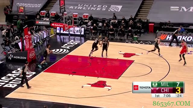 ?赛迪斯-杨20+7 马尔卡宁17+5 诺瓦34+14 公牛击退雄鹿