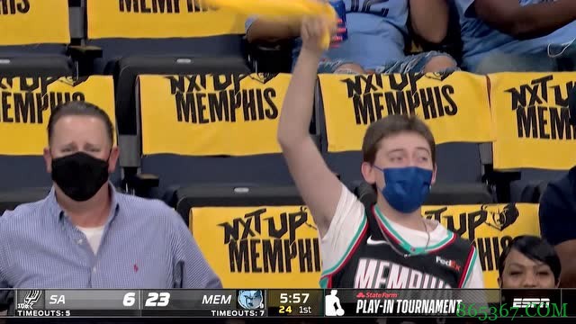 ?瓦兰23+23 莫兰特20+6+6 德罗赞20分 穆雷三双 灰熊淘汰马刺