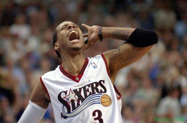 20年前的今天:艾弗森砍52分 同一系列赛两次50+历史第二人