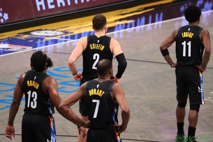 篮网首发阵容出炉：哈登欧文哈里斯杜兰特格里芬