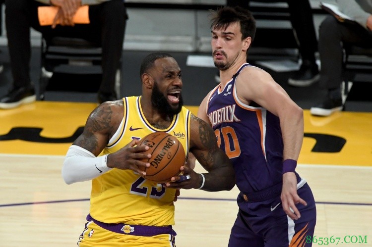 NBA彩经：太阳送湖人开门黑 76人轻松击败奇才