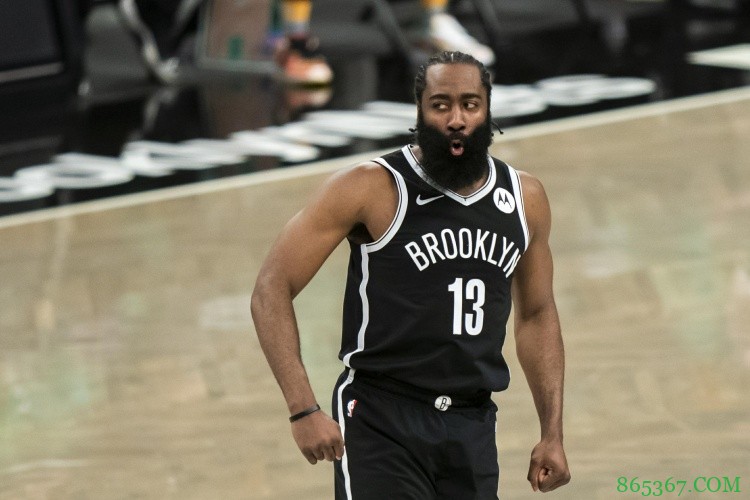 哈登季后赛助攻数超追梦升至NBA历史第31位 距离邓肯仅差7次