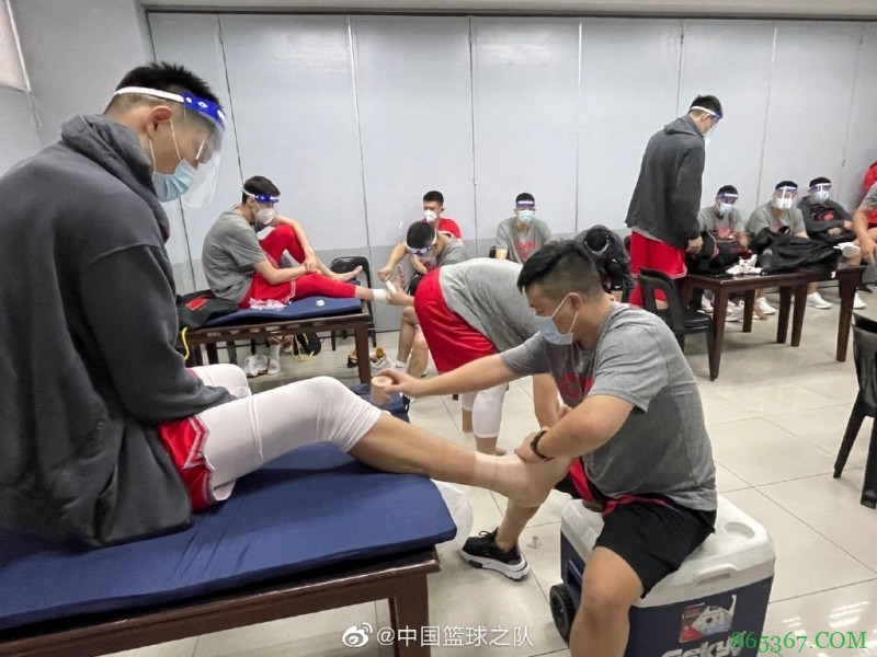 官方：中国男篮成员核酸检测结果均为阴性 已进行训练