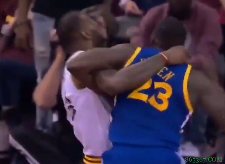 五年前今天:勇士总决赛3-1领先 追梦与詹姆斯冲突恶犯满后遭禁赛