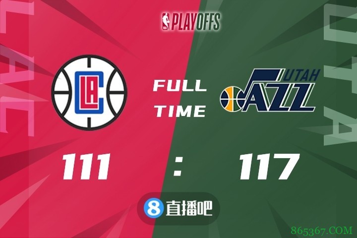 ?米切尔37分 戈贝尔13+20 乔治27+10+6 爵士再胜快船