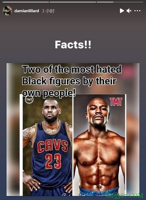 詹姆斯&梅威瑟是最令黑人仇恨的自己人？利拉德：事实