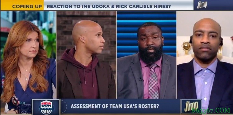 帕金斯:梦之队首发我选利拉德布克KD追梦阿德巴约 三攻两防很搭