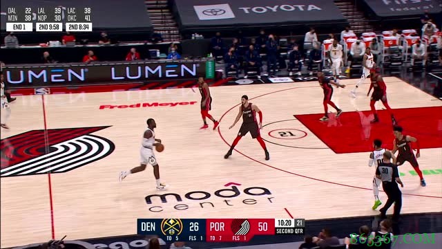 ?利拉德22+10 努尔基奇20+13 开拓者大胜掘金锁定第六