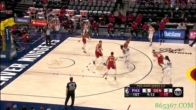 ?保罗37+7 布克34+11 约基奇22+11&被驱逐 太阳横扫掘金