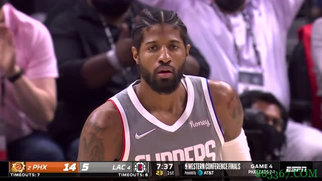 ?布克25分&6犯 艾顿19+22 乔治23+16+6 太阳险胜快船取赛点