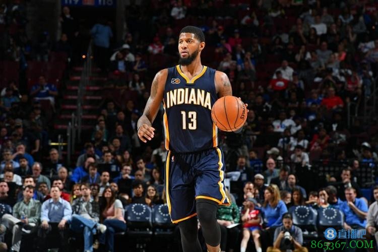 乔治：在步行者对阵猛龙的系列赛我倾尽所有 真正成长为一个领袖