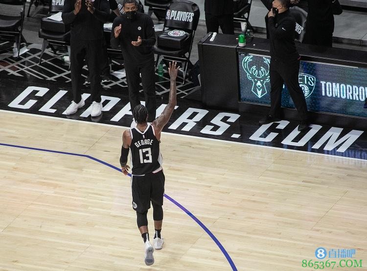 乔治季后赛得分超越艾弗森 升至NBA历史第52位