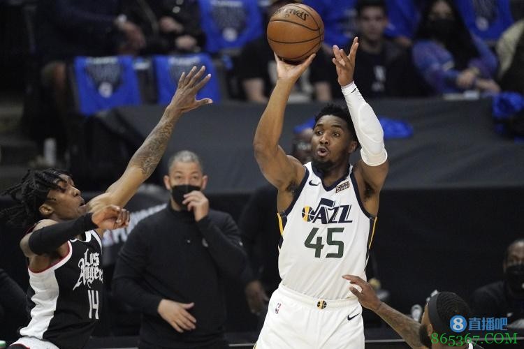 米切尔单场39分9篮板9助攻&命中9记三分 季后赛历史首人