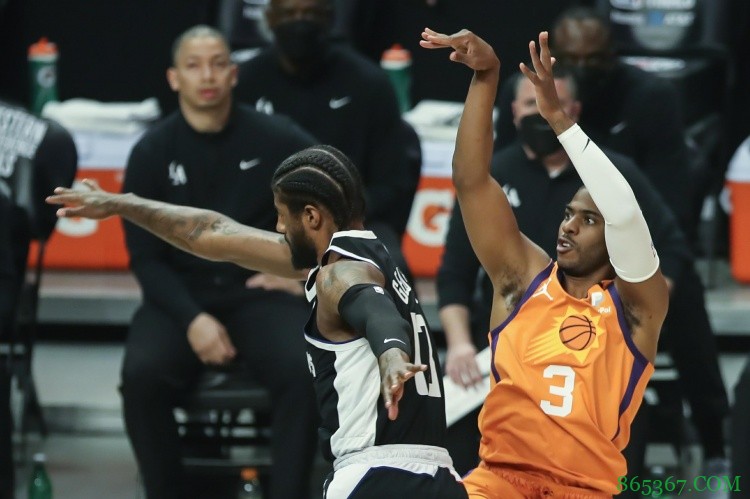 NBA彩经：太阳主场轻取快船 夺西部冠军、进总决赛