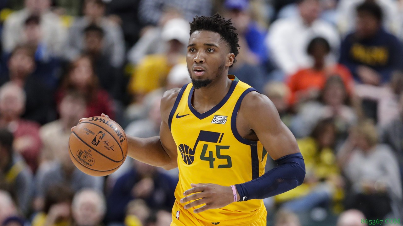 米切尔连续5场季后赛至少投进5记3分 NBA历史第三人