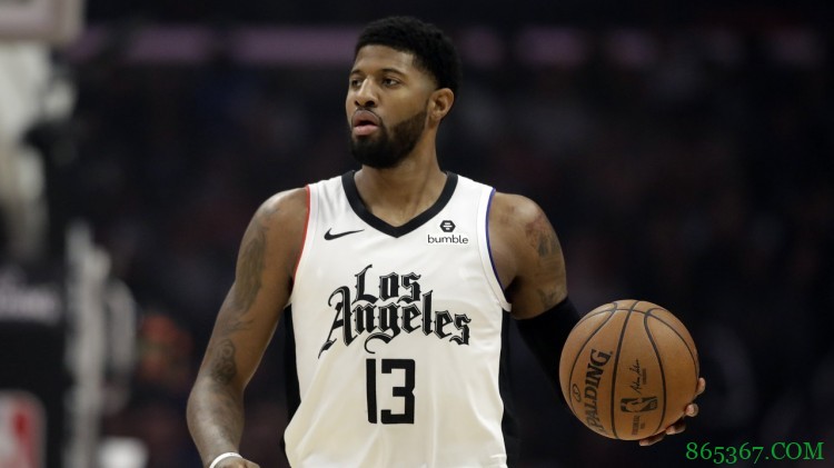 乔治26中10砍下34分4板5助 末节5中0仅得1分