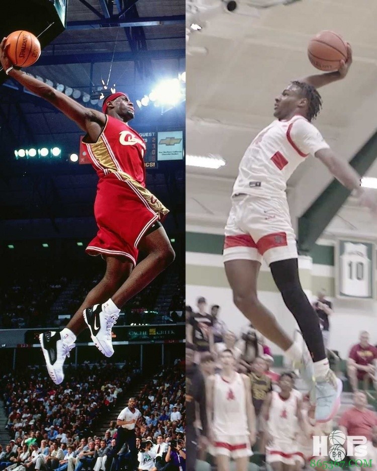 虎父无犬子！布朗尼快攻战斧暴扣完美复刻詹姆斯