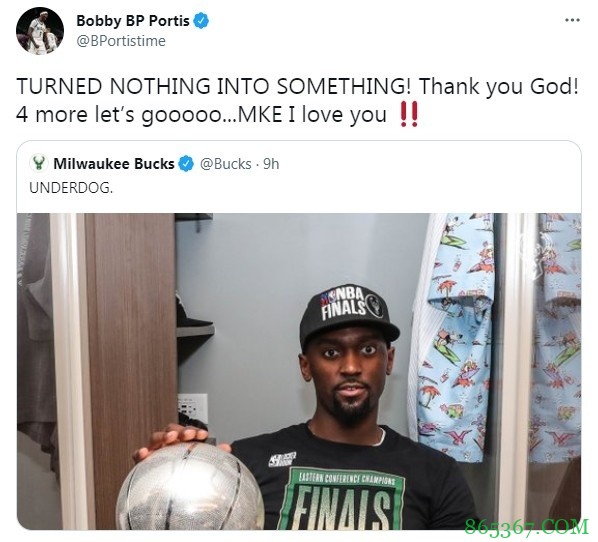 波蒂斯:还差四场胜利 让我们出发吧