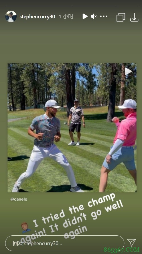 又被KO！库里：我又挑战了冠军 结果还是不太行?‍♂