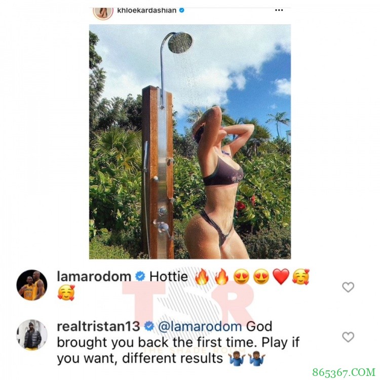 科勒晒照引奥多姆惊呼“好辣?” TT警告：上帝救不了你第二次