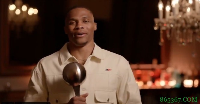 威少：感谢上帝给了我不可思议的天赋 感谢大O的激励