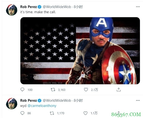 美国男篮热身赛两连败 知名媒体人推特@安东尼：忙吗现在？