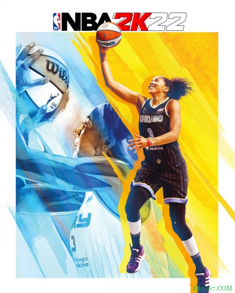 NBA2K22官方封面：东契奇&天勾&司机&杜兰特&坎迪斯-帕克