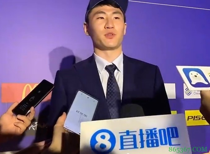 ?CBA榜眼赵柏清:对这个顺位还是挺满意 感谢南京同曦的肯定