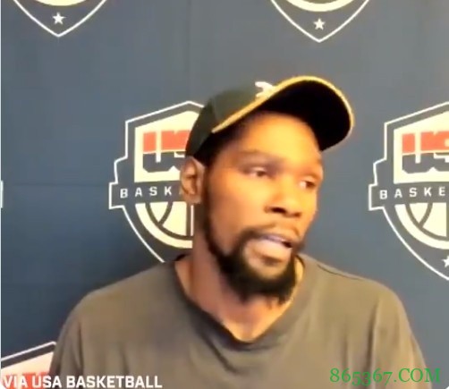 KD:没有什么精神上的胜利 我们只想成为笑到最后的球队