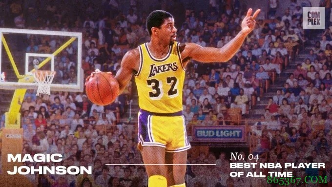 美媒评历史最佳30名球员(上):科比5魔术师4詹姆斯2乔丹1