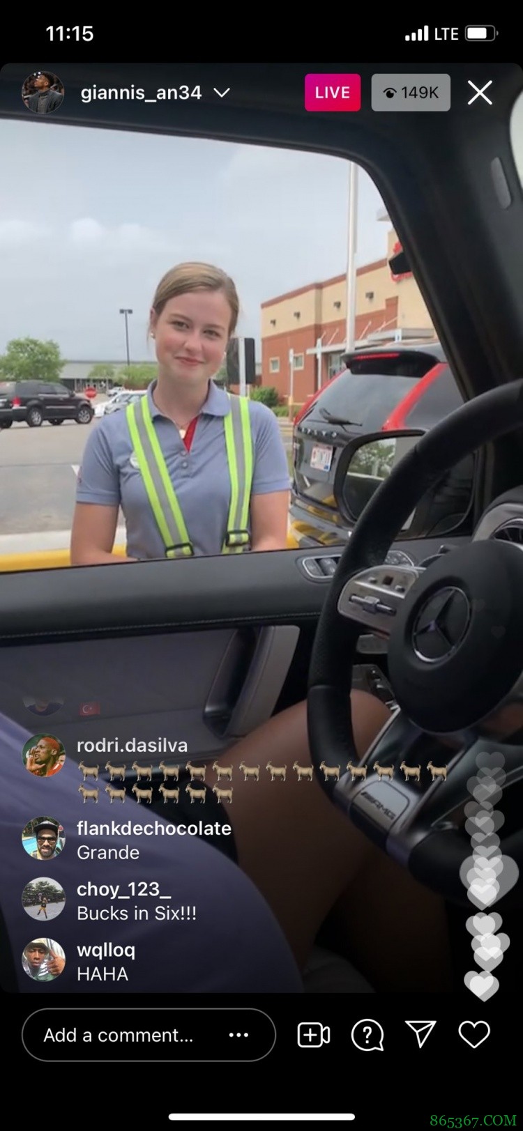 吃一次炸鸡为该品牌价值增幅29万 字母哥发推：我可以终身免费吗