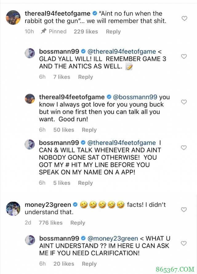 湖人助教汉迪和克劳德社媒激辩 前者:先拿个总冠军再评价LBJ吧