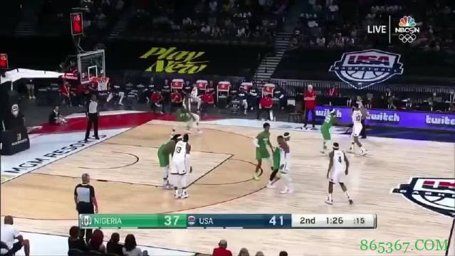 ?热身赛-尼日利亚男篮20记三分力克美国男篮！