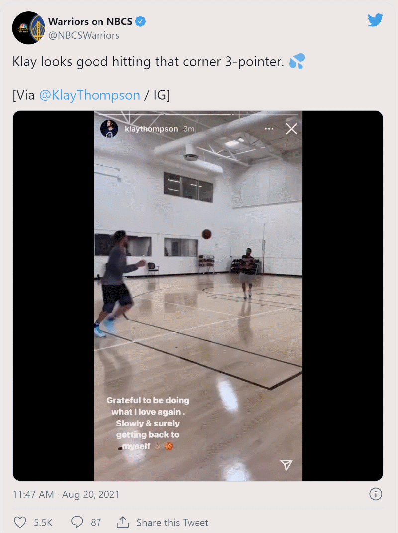 苏群专栏：克莱-汤普森圣诞才复出 勇士急不得