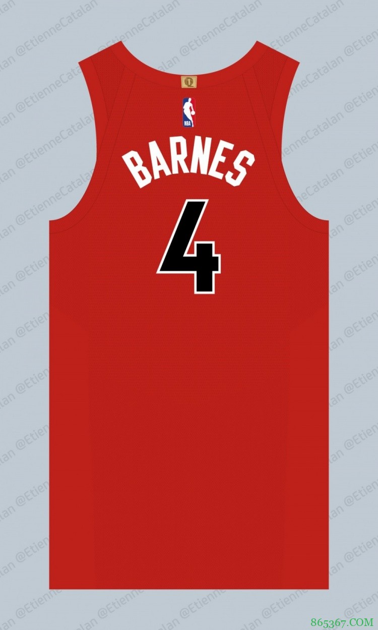 美记：猛龙新秀斯科蒂-巴恩斯将穿四号球衣