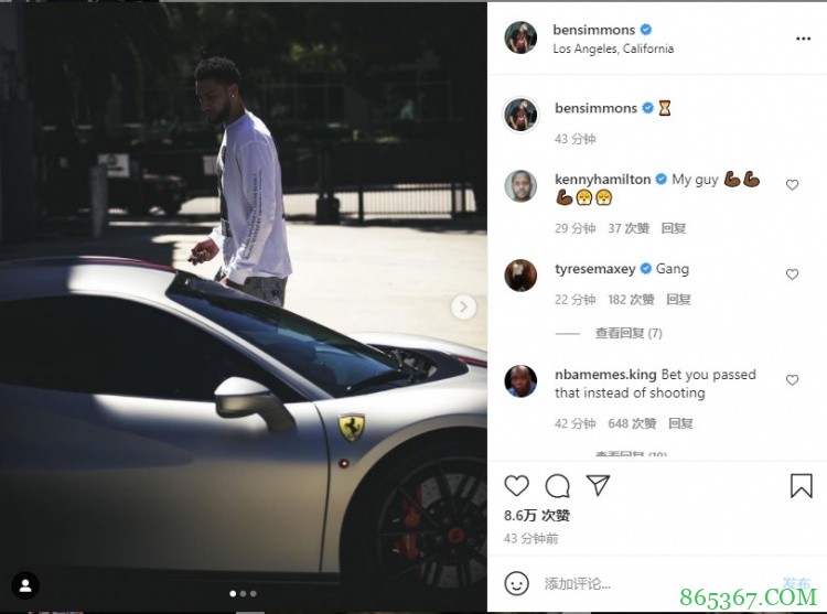 离队倒计时？西蒙斯INS配沙漏图案：⏳