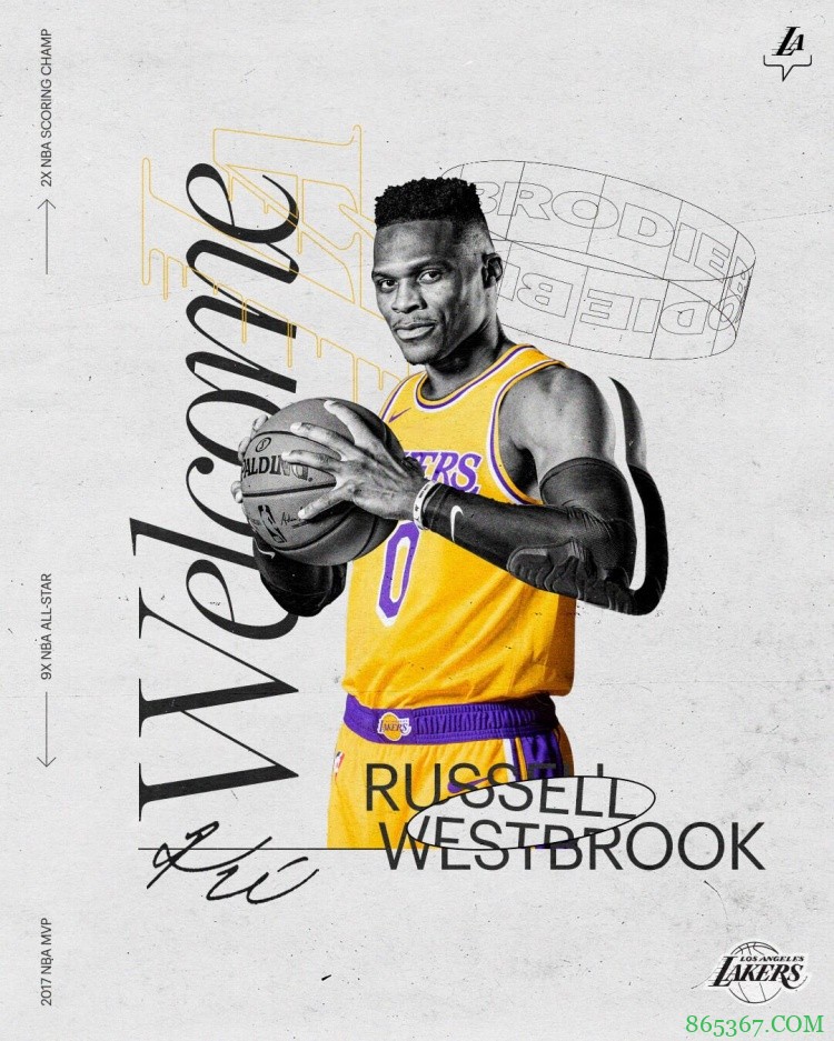 湖人将在周三凌晨4点为威少召开新闻发布会