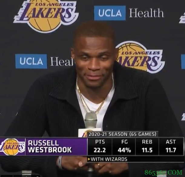 威少:将会搞清楚如何与詹眉配合 我们想要赢下总冠军